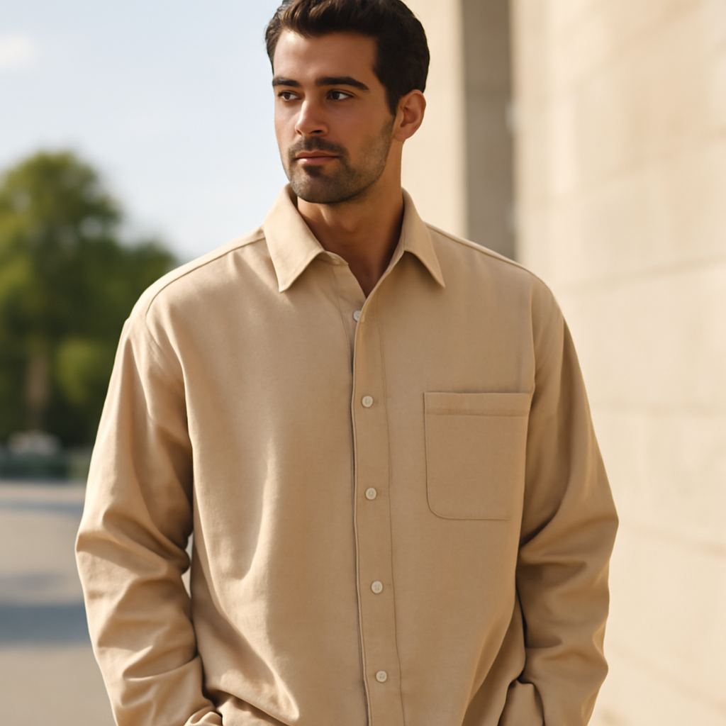 Guide d'achat : chemise oversize homme tendance – Utilisation au jardin (IA)