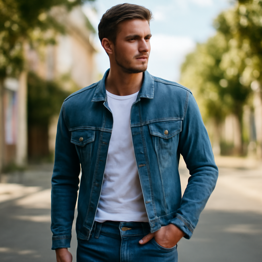 Guide d'achat : choisissez le jean homme parfait – Utilisation au jardin (IA)