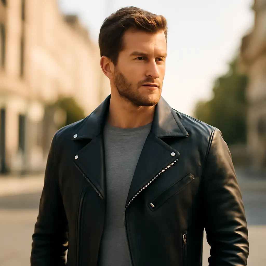 Guide d'achat : veste en cuir homme idéale