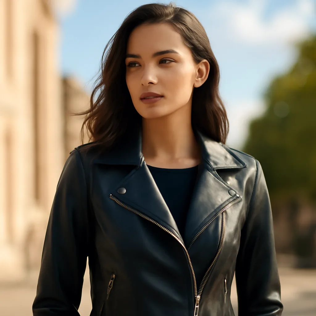 Guide d'achat : Veste en cuir synthétique pour femme